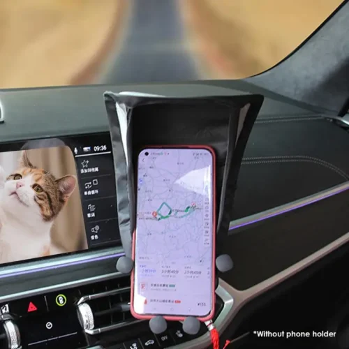 Sun Shield Phone Stand- Block Glare and Keep Your Phone Secure on Motorcycles, Bikes, and Cars