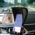 Sun Shield Phone Stand- Block Glare and Keep Your Phone Secure on Motorcycles, Bikes, and Cars