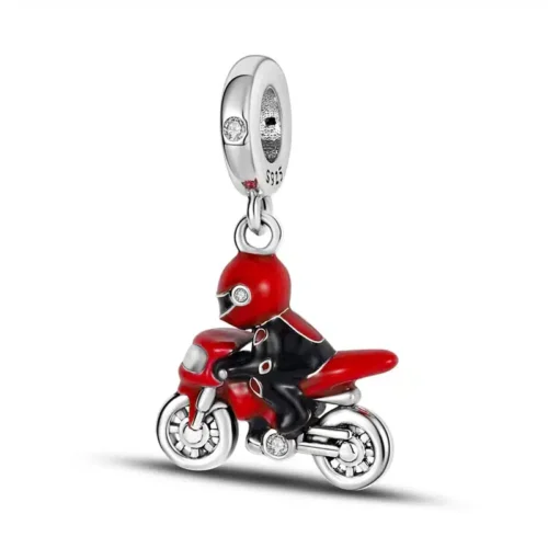 Captivating Blue Astronaut Charm – 925 Sterling Silver Bead for Luxury Bracelets & Necklaces