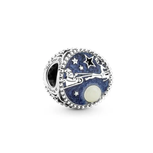 Captivating Blue Astronaut Charm – 925 Sterling Silver Bead for Luxury Bracelets & Necklaces