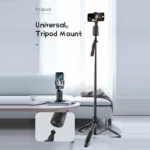 AI Smart Auto Face Tracking Gimbal Stabilizer- The Ultimate Desktop Handheld Gimbal Selfie Stick Tripod Phone Stand Holder for Smartphone