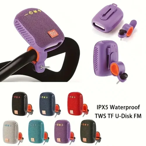 Portable Mini Wireless Stereo Speaker, Bluetooth 5.3, Extra Bass, Waterproof Design