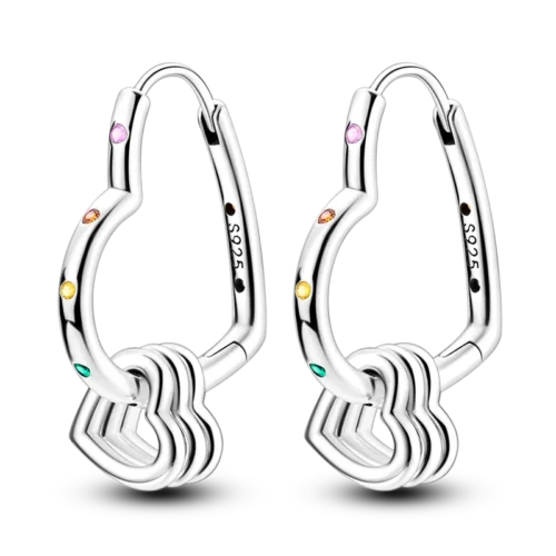 Exquisite 925 Sterling Silver Earrings – Zircon Stud Jewelry Gifts for Women & Girls