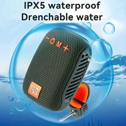 Portable Mini Wireless Stereo Speaker, Bluetooth 5.3, Extra Bass, Waterproof Design