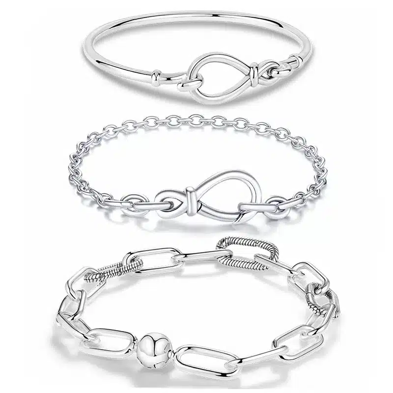 New Original Me Bracelet in 925 Sterling Silver for Women – Pulseira Collection