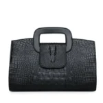 Luxury Alligator Pattern Clutch/ Brand-Top Small Leather Shoulder or Top-Handheld Bag / Luxury Bag with Texture