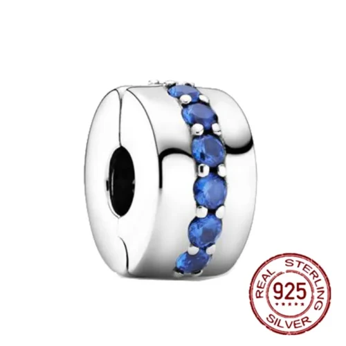 Captivating Blue Astronaut Charm – 925 Sterling Silver Bead for Luxury Bracelets & Necklaces