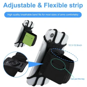 Ultimate Convenience for Runners- Running Arm Band Phone Holder