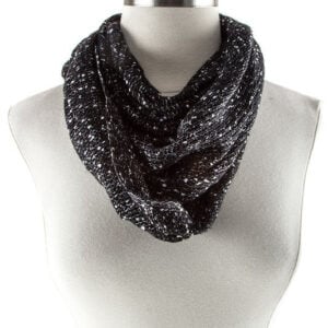 Dual-Toned Infinity Scarf- Elevate Your Style with Versatile Elegance