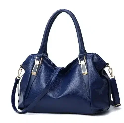 Fashionable Casual Shoulder Bag – Large Capacity Solid Color Crossbody Handbag