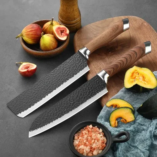 High-Quality Stainless Steel Kitchen Knife for Meat, Vegetables, and Roasting