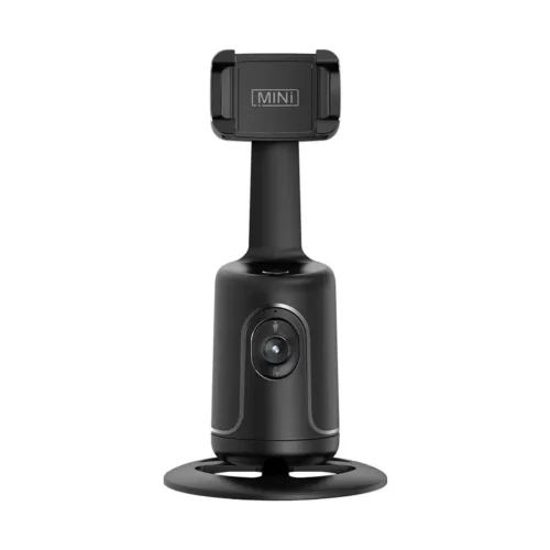AI Smart Auto Face Tracking Gimbal Stabilizer, 360° Handheld Selfie Stick Tripod for Smartphones