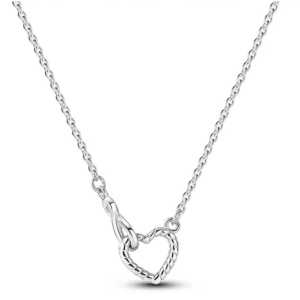 Classic Simple Round Circle 925 Sterling Silver Necklace for Women – Compatible with Original Charm Beads