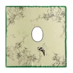 Designer Silk Scarf- Chic Handkerchief Shawl for Women - Luxury Print Bandanna Wrap, 110x110cm
