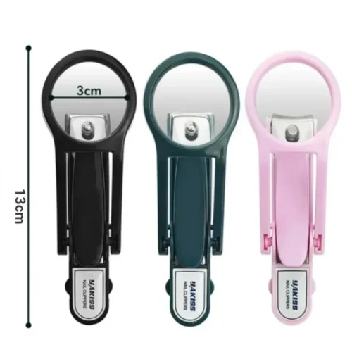 Nail Clipper with Magnifying Glass - Nail Cutter for Elderly