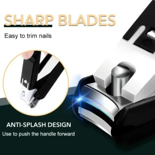 Nail Clipper with Magnifying Glass - Nail Cutter for Elderly