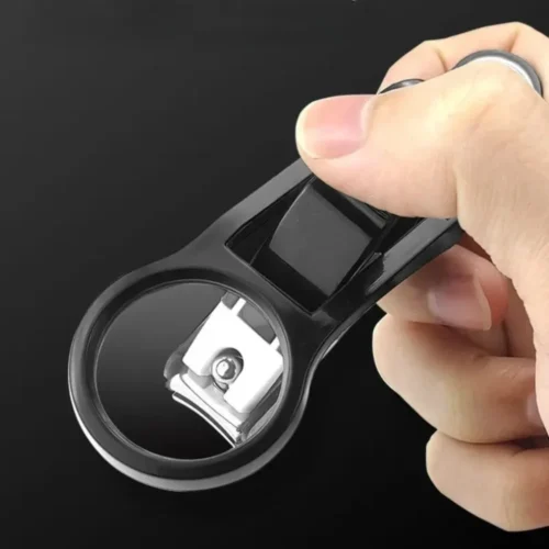 Nail Clipper with Magnifying Glass - Nail Cutter for Elderly