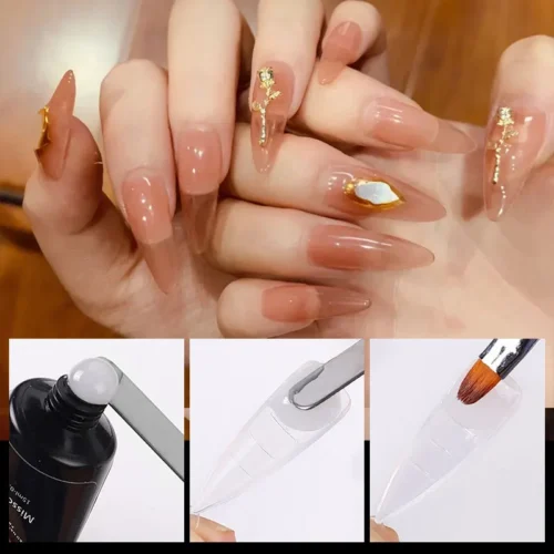 Poly Nail Gel Dual Forms – 100PCS Quick Nail Extensions