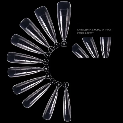 Poly Nail Gel Dual Forms – 100PCS Quick Nail Extensions