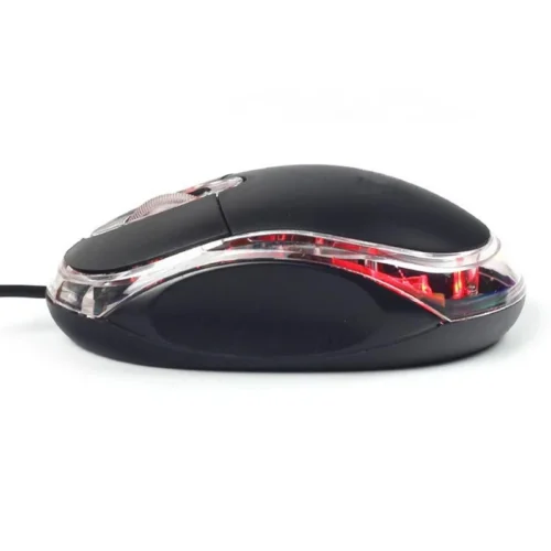 Ergonomic Mini Optical Wired Mouse, USB LED with 1000 DPI for PC, Laptop, and Notebook
