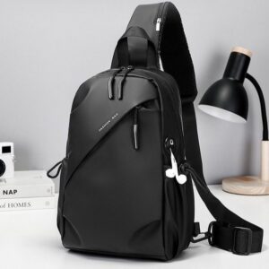 Fashion Brand Men's Multi-Functional Sports Chest Messenger Bag