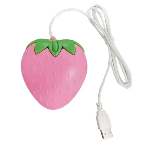 Adorable Optical Gaming Pink Mouse, Small Design for PC and Girls Gifts
