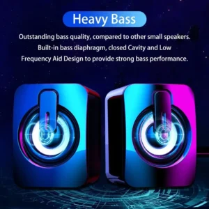 Portable Bluetooth Computer Speaker