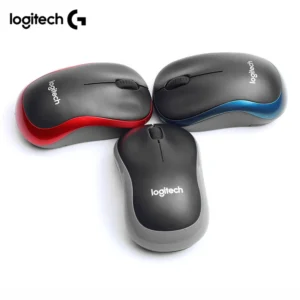 Logitech M185 Wireless Mouse: 2.4 GHz USB, 1000 DPI, 3 Buttons, Silent Gaming, Optical Navigation, for PC/Laptop Gamer