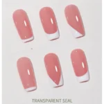 Jelly Silicone Printing Template with Scraper & French Manicure Stencil