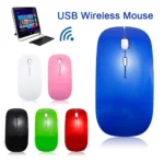 New 2.4GHz Wireless USB Mouse: Ergonomic Design, Ultra Slim, 1600DPI, Multiple Fashion Colors