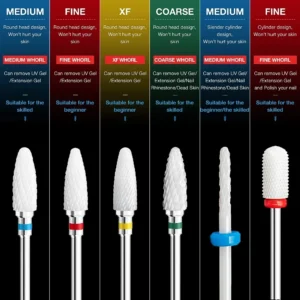 Professional Zirconia Ceramic Carbide Nail Drill Bit