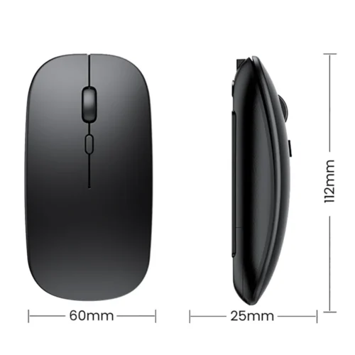 Portable 2.4G USB Wireless Mouse, Ergonomic Design with Adjustable DPI for Laptop, Tablet, and Gaming