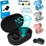 E7S TWS Wireless Bluetooth Earphones: In-Ear Earbuds, Noise Cancelling Pods Headset for Apple iPhone, Xiaomi, Samsung