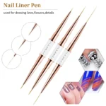 5-piece Dual End (making it 10 brushes) Nail Art Brush Set - 365-Day Warranty Included!