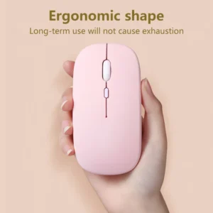 Portable Wireless Bluetooth Mouse: Silent Magic, Ergonomic, for Laptop, iPad, Tablet, Notebook, Mobile Phone, Office, Gaming