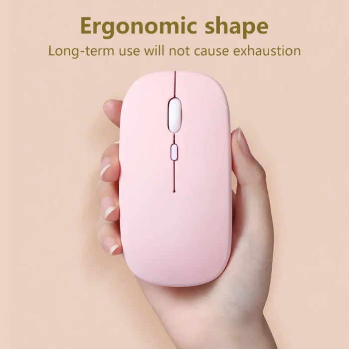 Portable Wireless Bluetooth Mouse: Silent Magic, Ergonomic, for Laptop, iPad, Tablet, Notebook, Mobile Phone, Office, Gaming