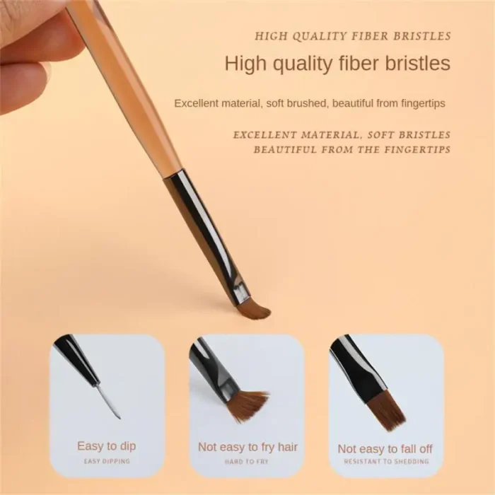 Premium Nail Art Brush Set-3 Pieces with 1-Year Warranty