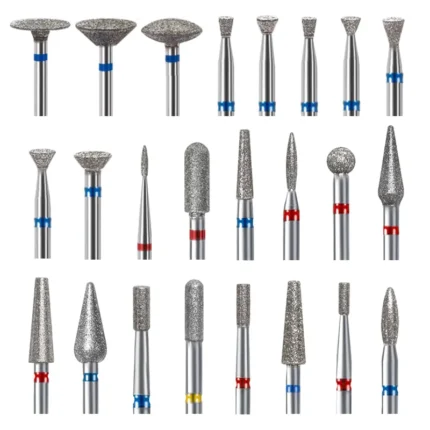365-Day Warranty!!! Professional Diamond Nail Drill Bit-Precision Cuticle & Gel Removal Tools