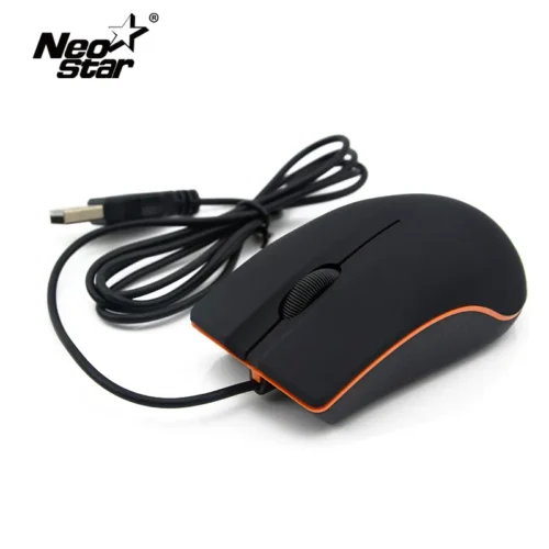 Ultra-Thin Mini USB 3D Wired Mouse, 1200 DPI Optical Gaming Mouse for PC, Laptop, and MacBook