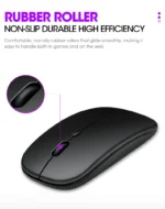 Gamer 2.4G USB Wireless Mouse: Portable, Silent, Ergonomic Design, for Laptop, iPad, Tablet, Phone Gaming