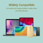 Wireless Bluetooth Mouse: Compatible with iPad, Samsung, Huawei, Lenovo, MiPad, Android, Windows Tablet, Laptop, Notebook, Computer