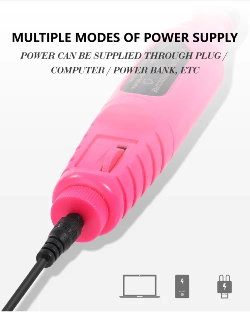Electric Nail Drill Machine Set – for Manicure & Pedicure