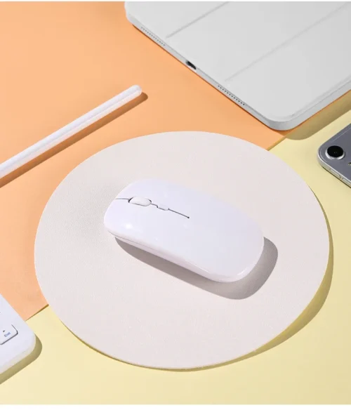 Wireless Bluetooth Mouse, Silent Ergonomic Design for iPad, Samsung, Huawei, Windows, and Android Tablets
