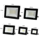 LED Flood Light 10W 20W 30W 50W 100W AC 220V Reflector Spotlight Street Light Wall Lamp IP66 Waterproof Outdoor Garden Lighting