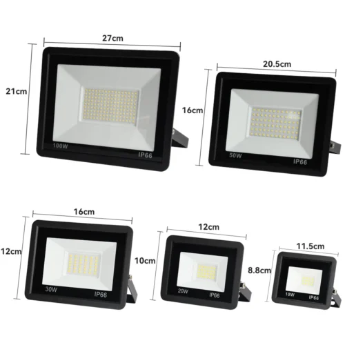 Emergency Outdoor LED Lights – Waterproof Reflector Spotlight Light Wall