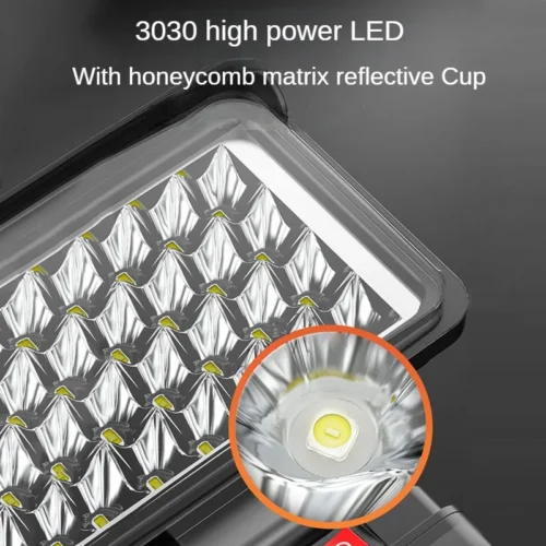 Durable Emergency Flood Light – Cordless 4-in-1 Handheld Light Compatible with Makita Battery