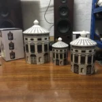 Handcrafted Architectural Jar Candles, Figurine Jewelry Holders, Scented Cotton Swab Boxes, and Candy Storage Bottles