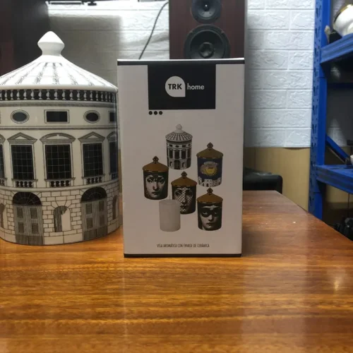 Handcrafted Architectural Jar Candles, Figurine Jewelry Holders, Scented Cotton Swab Boxes, and Candy Storage Bottles