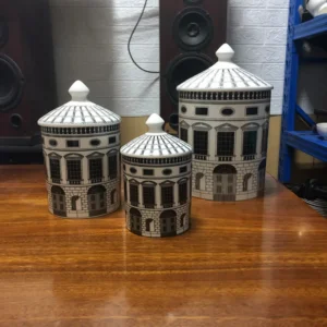 Handcrafted Architectural Jar Candles, Figurine Jewelry Holders, Scented Cotton Swab Boxes, and Candy Storage Bottles