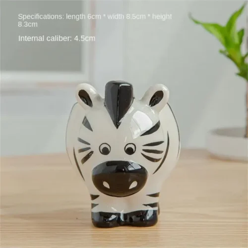 Flower Pot Cute Animal Pot – Ceramic Succulent Plant Pot for Home Décor